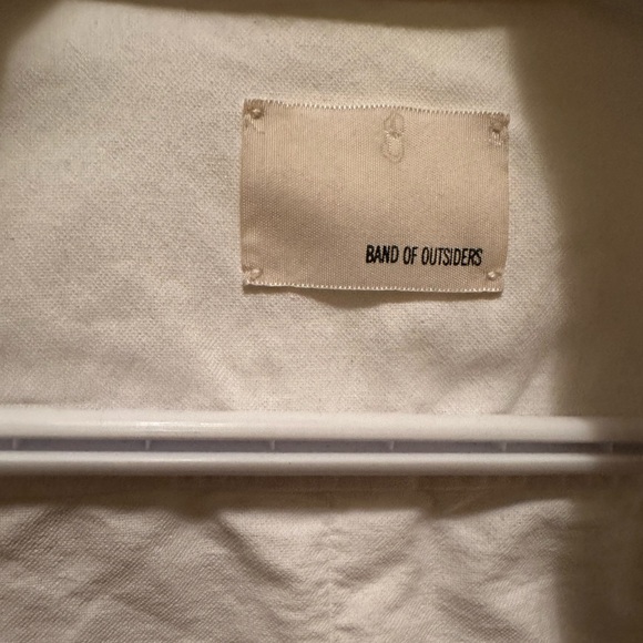 Band of Outsiders - Men’s Cotton Shirt - Thick - Good for Fall Winter - Picture 4 of 5